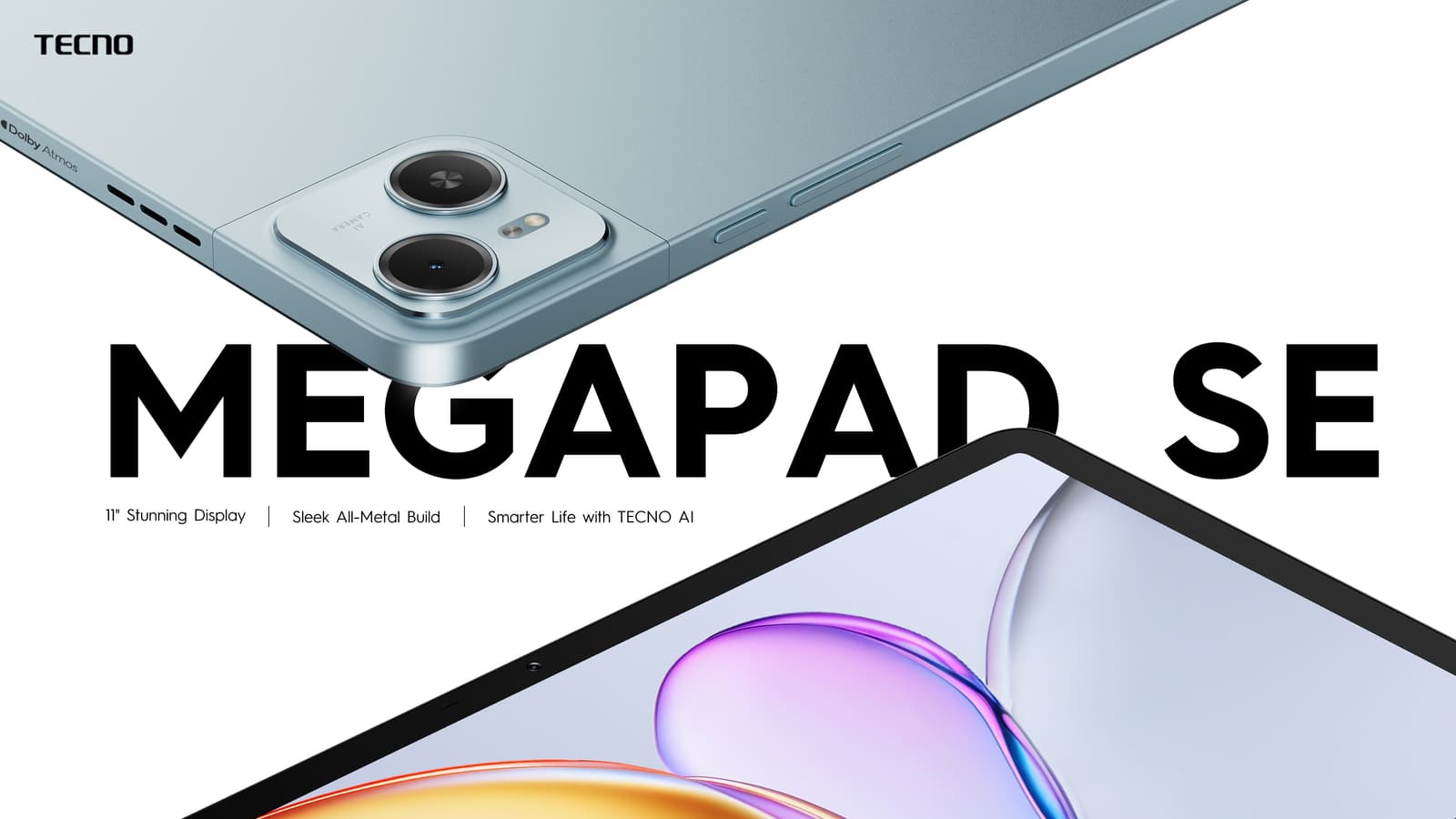 TECNO Resmi Perkenalkan TECNO MEGAPAD SE, Tablet AI Ringan dengan Fitur Cerdas