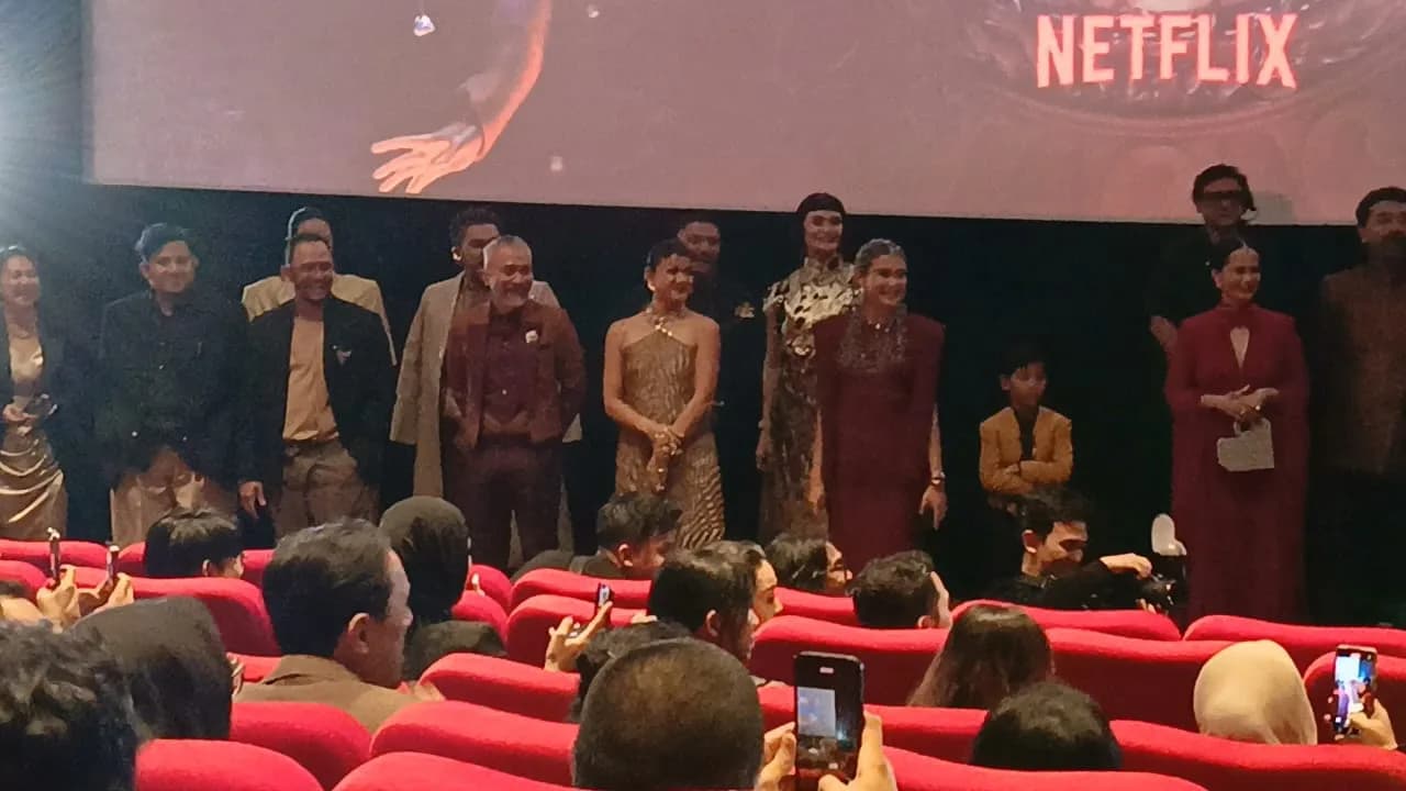 Seluruh Pemain Hadir dalam Gala Premier Serial "Joko Anwar's Nightmares and Daydreams" (Sumber: Redaksi Media Formasi/Diva Mawarni Permana)
