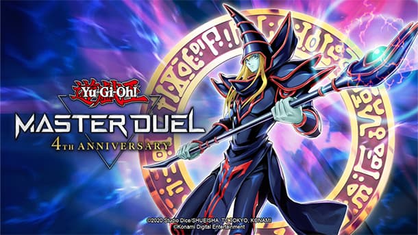 Yugioh! MASTER DUEL Rayakan Perilisan 4 Tahun dengan Dark Magician Baru