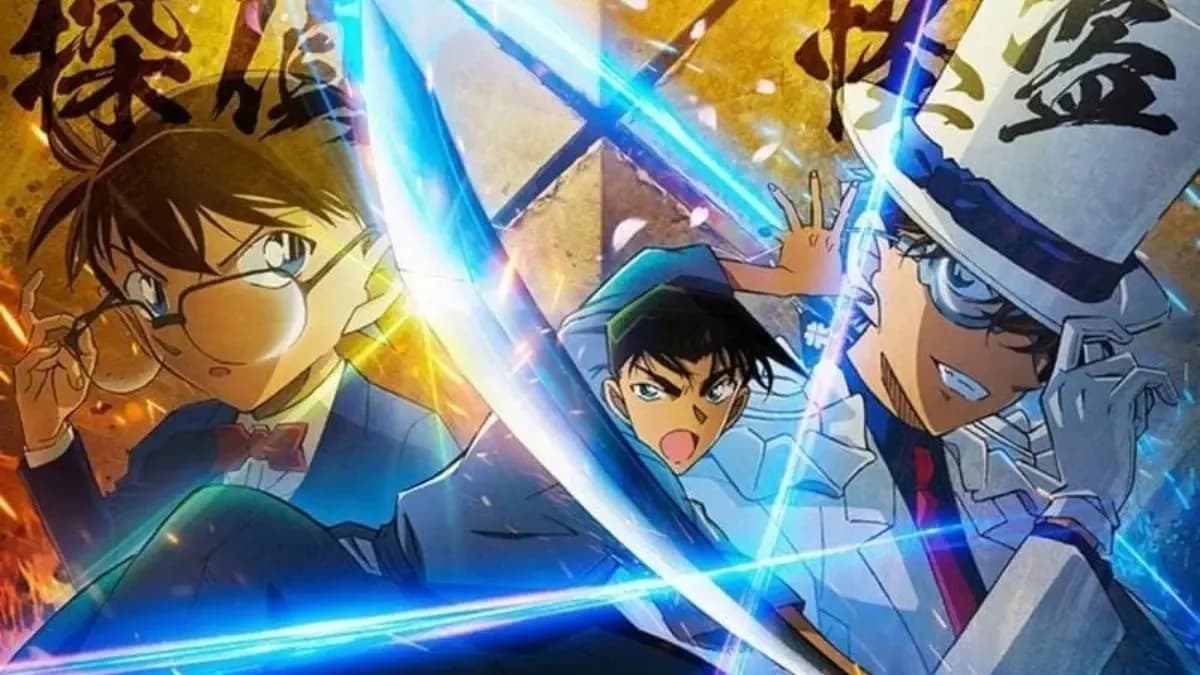 Kerja Sama antara Heiji, Kaito Kid, dan Conan Ketika Memecahkan Kasus (Sumber: Youtube/GSC Movies)