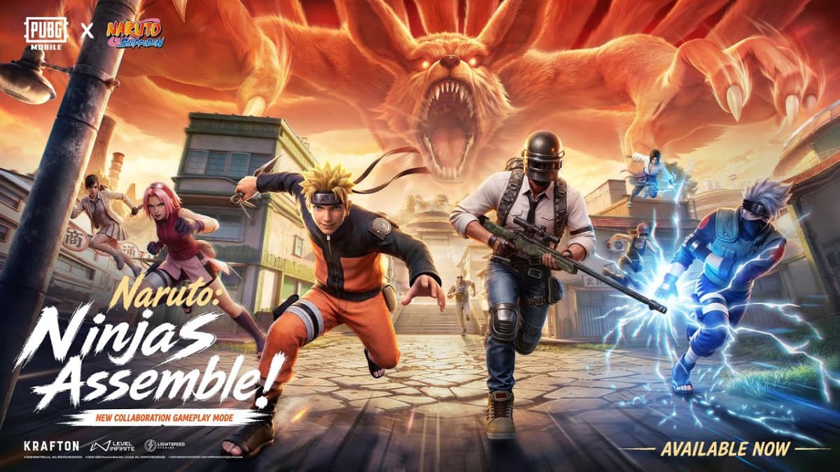 Konoha ke Erangel, Kolaborasi PUBG Mobile x Naruto Shippuden Resmi Dimulai!