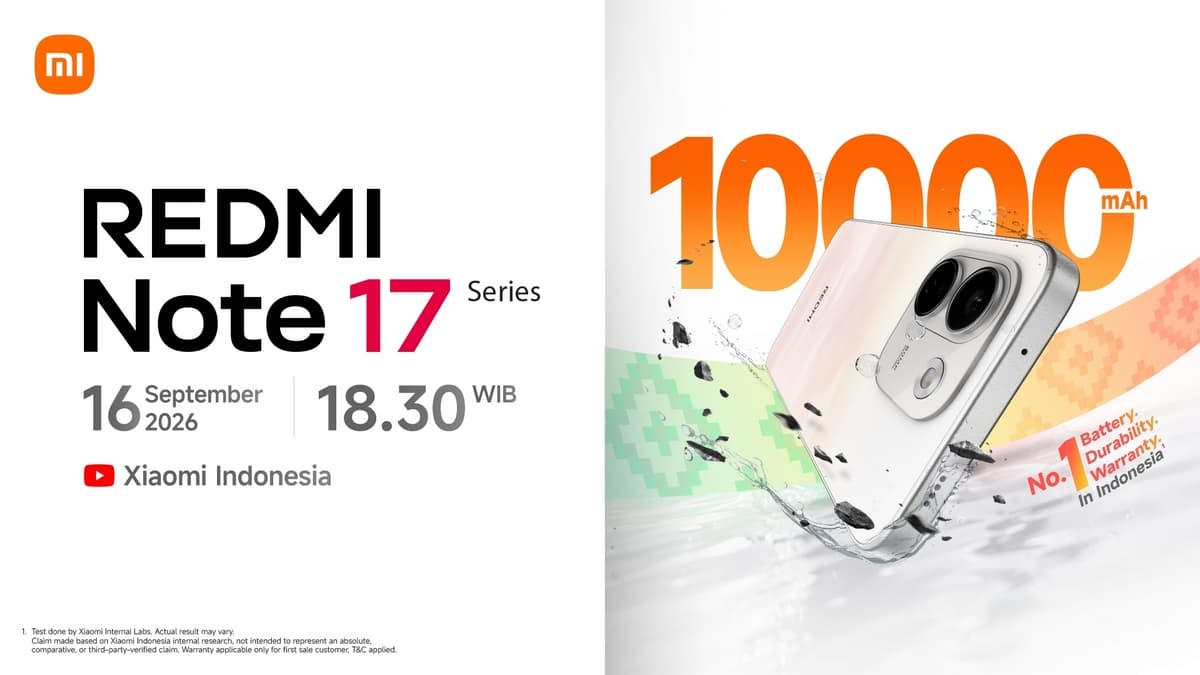 Bawa Baterai 10.000 mAh, REDMI Note 17 Series Siap Meluncur Resmi di Indonesia 
