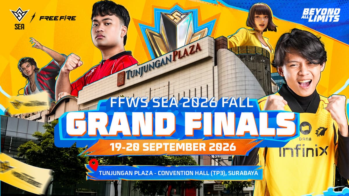 Tiket Grand Finals FFWS SEA 2026 Fall Mulai Dijual, Ada Merchandise Eksklusif Gratis!