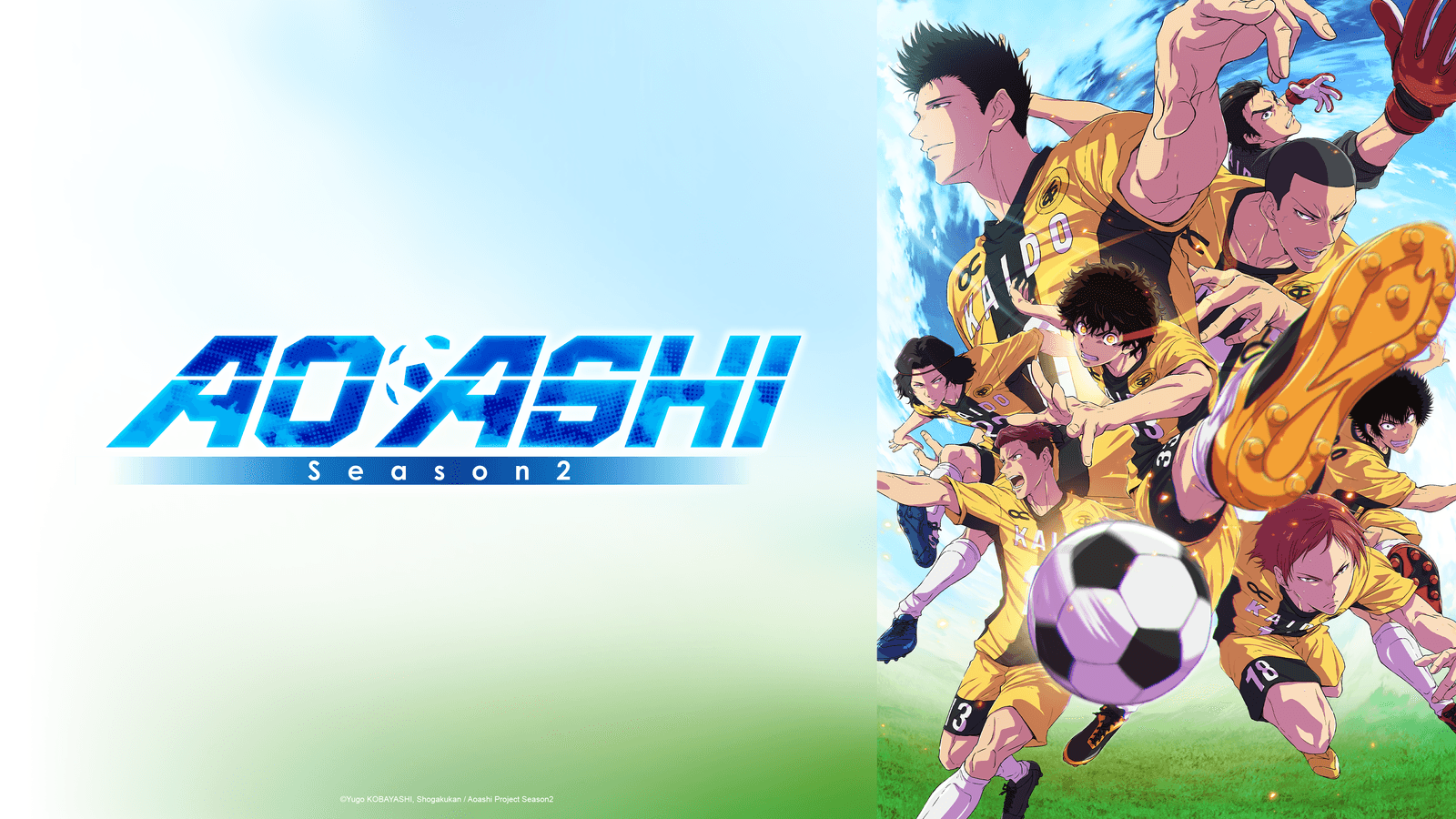 Key Visual Aoashi Season 2