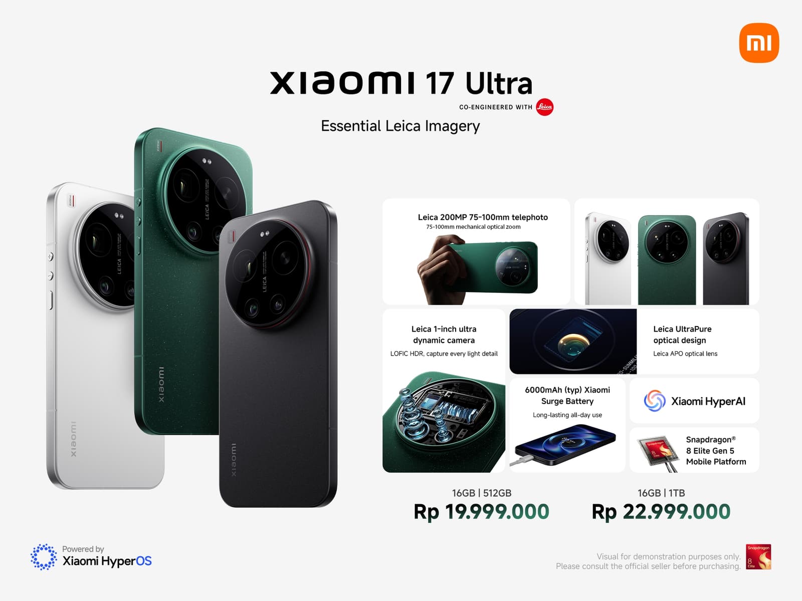 Xiaomi 17 Ultra harga dan spesifikasi
