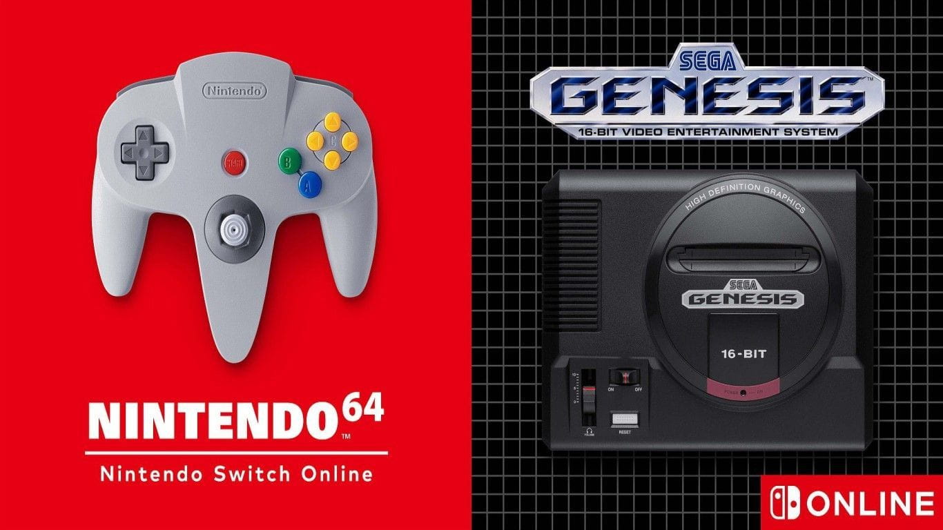 Nintendo Presents Sega Genesis and Nintendo 64 for Nintendo Switch Online (Plus Controller)