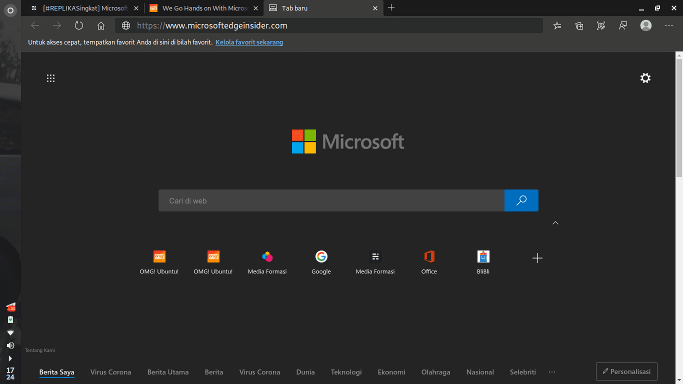 edge for linux
