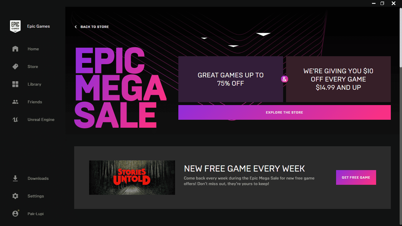 стим epic games store фото 31