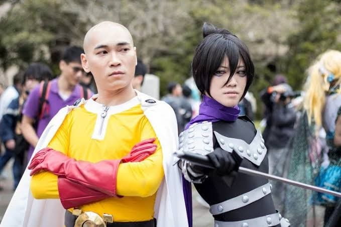 Cosplay One Punch Man (sumber: Gobiano.com)