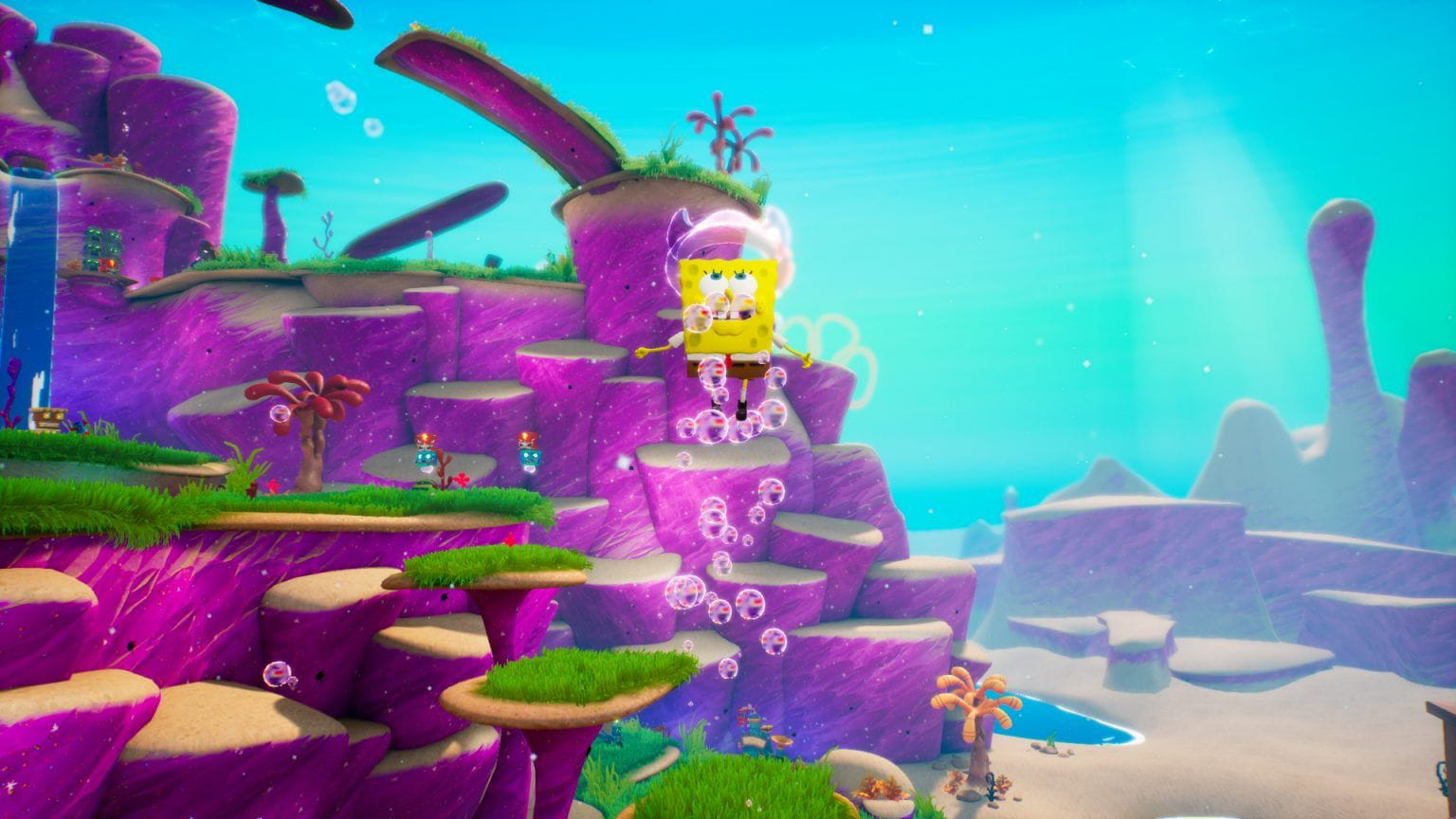 Sejauh MedForSquad memainkan gim SpongeBob SquarePants: Battle for Bikini B...